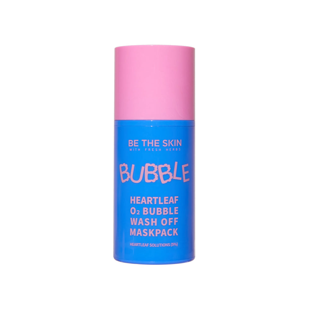 BE THE SKIN Heartleaf O2 Bubble Wash Off Maskpack 50g