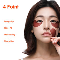 PETITFEE Cacao Energizing Hydrogel Eye Mask 60ea