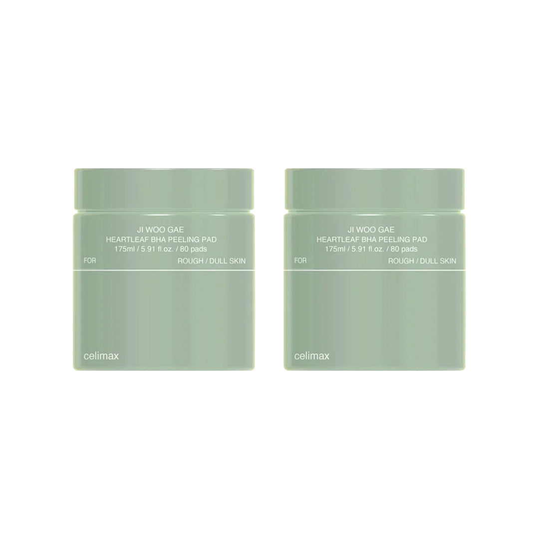 celimax Jiwoogae Heartleaf BHA Peeling Pad 80 pads + 80 pads