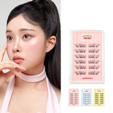 coringco Toktok Hara #No Glue Half Eyelash