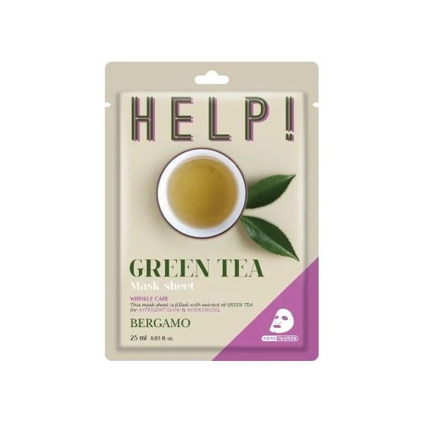 Bergamo Help! Mask Pack Green Tea 25ml *10ea
