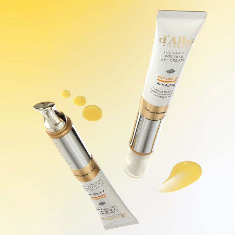d'Alba Galvanic Vita Toning Eye Cream 15ml 2ea
