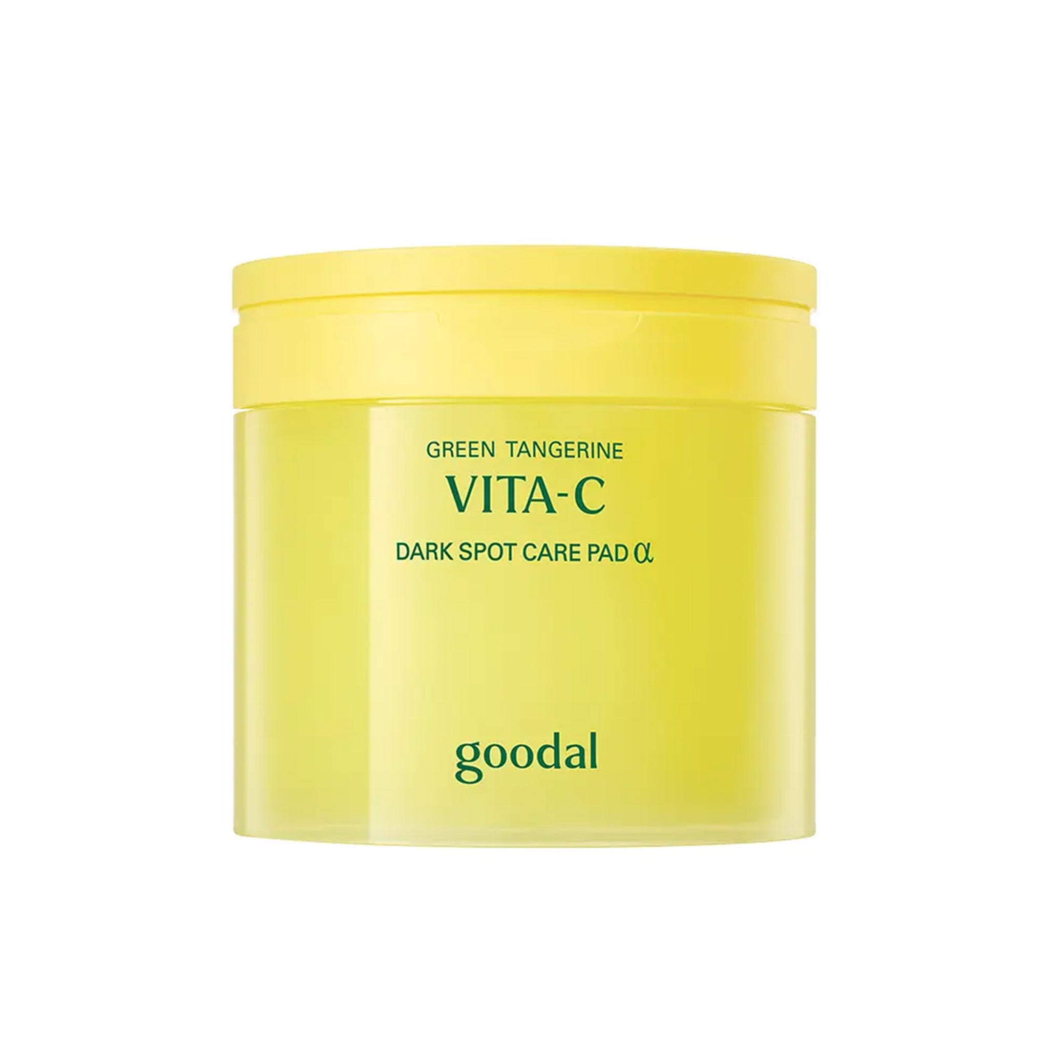 goodal Green Tangerine Vita C Dark Spot Care Pad Alpha 70 sheets