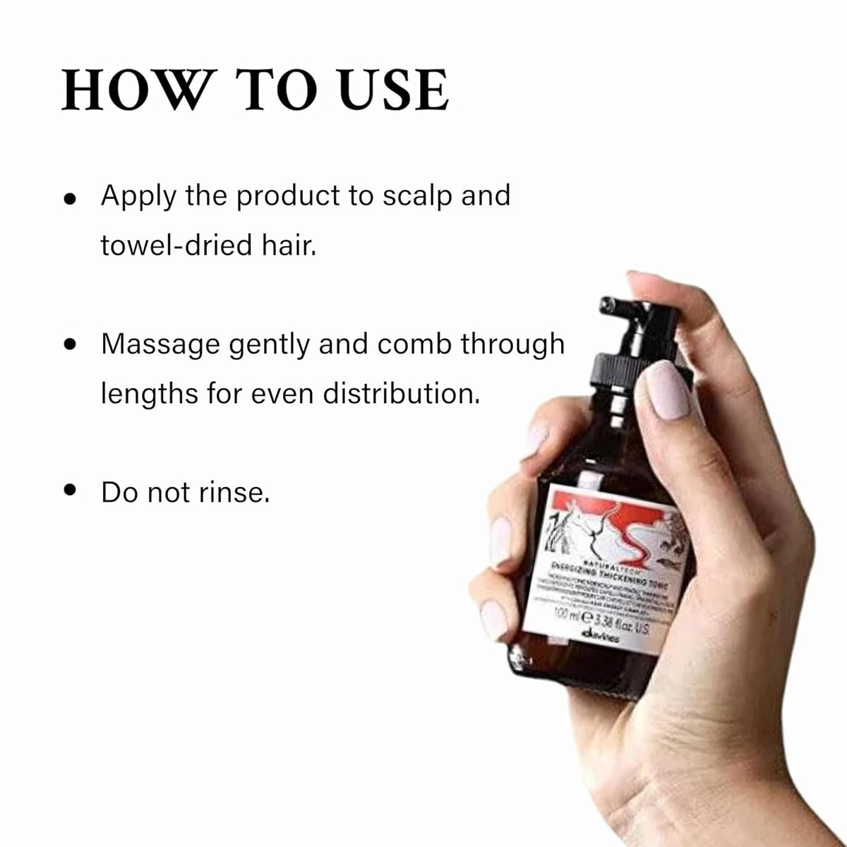 davines Energizing Hair Thickening Tonic 100ml