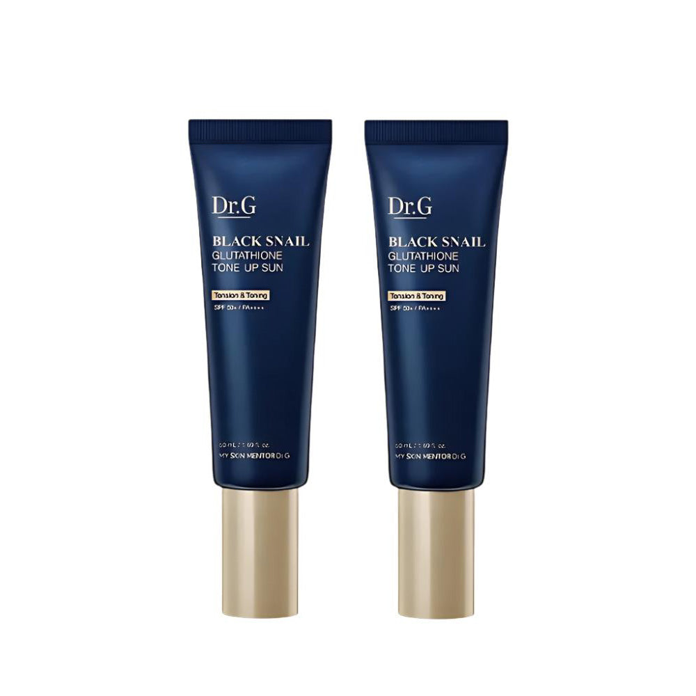 Dr.G Black Snail Glutathione Tone Up Sun SPF50+ PA++++ 50ml * 2ea