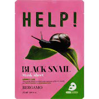 Bergamo Help! Mask Pack Black Snail 25ml *10ea
