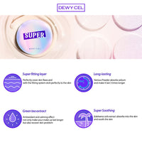 DEWYCEL Super Plus Cushion SPF50+ PA+++ 15g