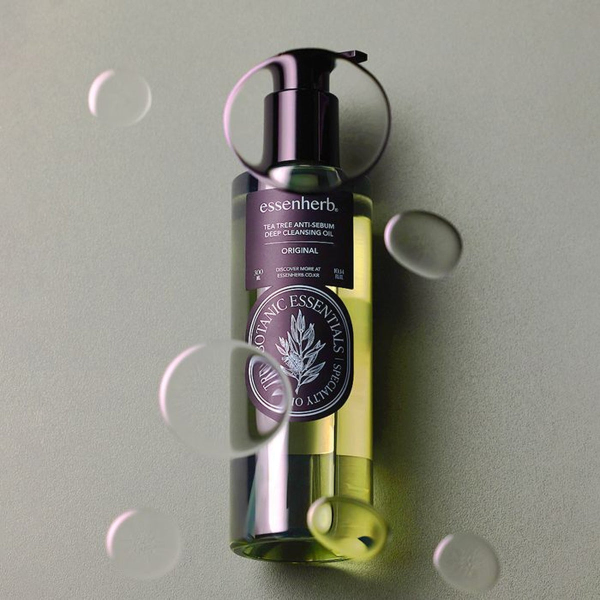 essenherb Tea Tree Anti-Sebum Deep Cleansing Oil 300ml