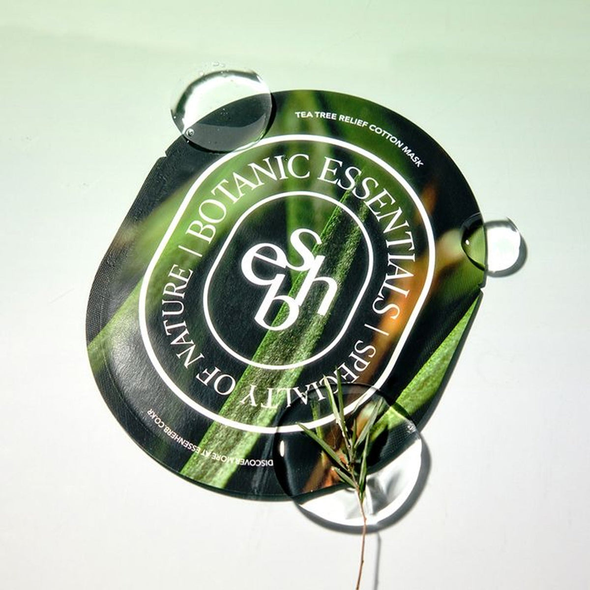 essenherb  Tea Tree Relief Cotton Mask 5ea