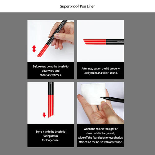 CLIO Superproof Pen Liner 0.55ml