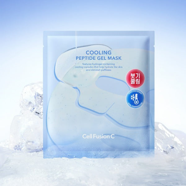 Cell Fusion C Cooling Peptide Gel Mask 1+1 (5 Sheets)