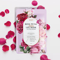koelf Rose Petal Satin Leg Mask 1ea