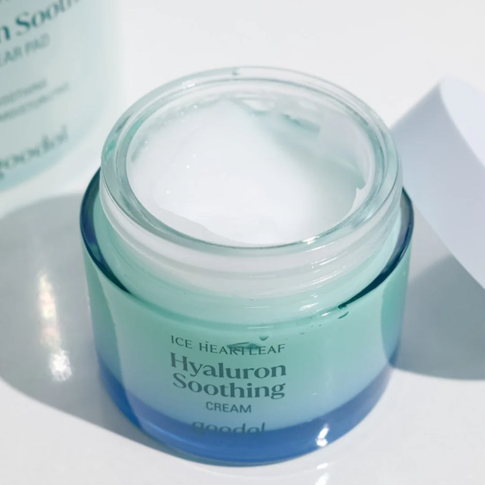 goodal Heartleaf Hyaluron Soothing Cream 75ml Refill Set