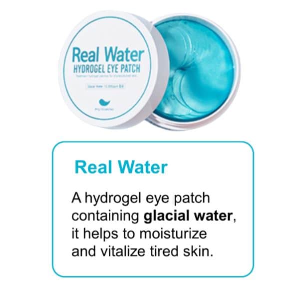 PRRETI Real Water Hydrogel Eye Patch 60sheets
