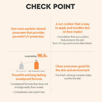 Dewytree Urban Shade Cover & Fit Sunscreen Cushion SPF 50+ PA++++ 14g