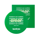 laundryou x Be Clean Moisture Sun Cushion Clear SPF50+ PA++++ 25g