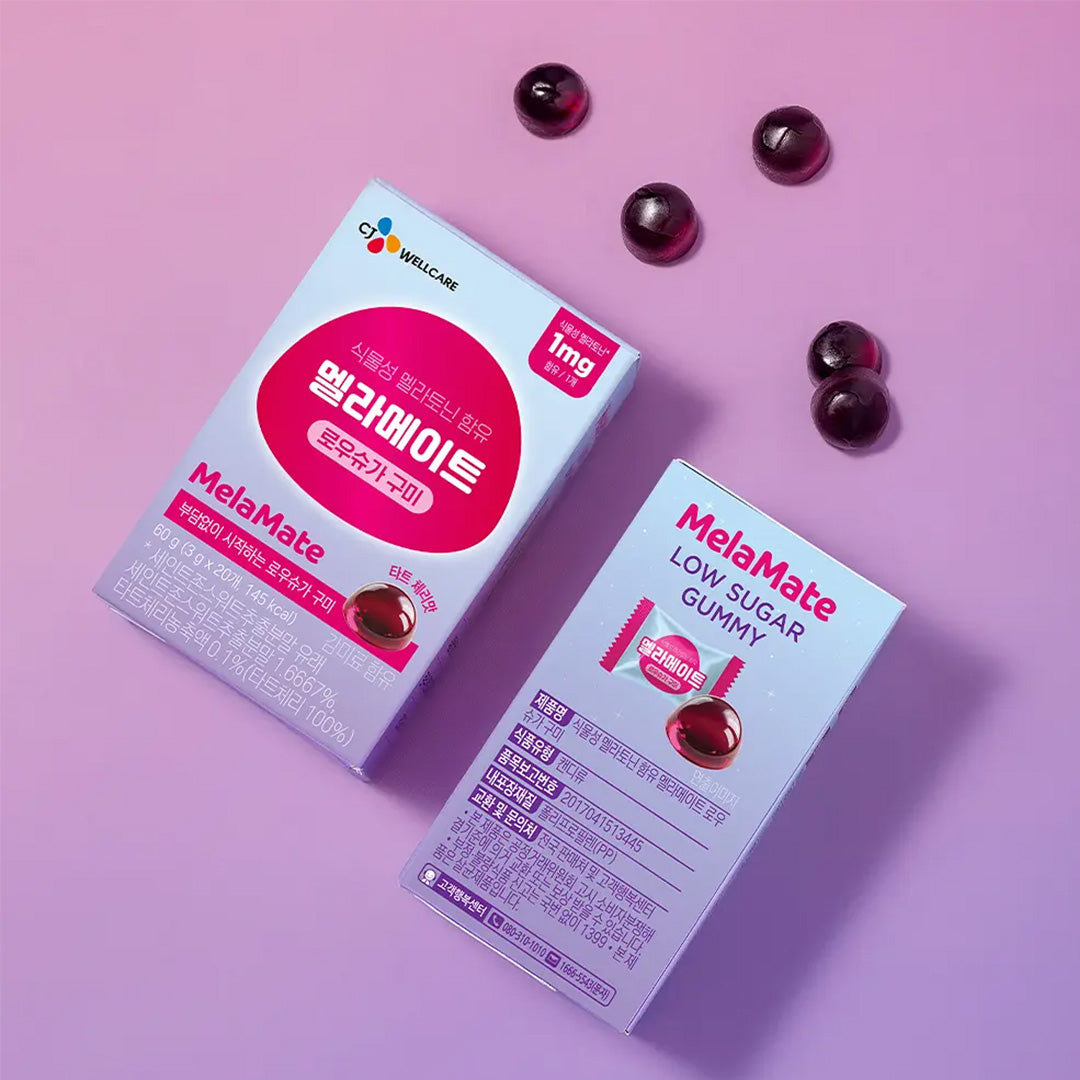 CJ Wellcare Dr.Nutri Melamate MELAMEIGHT Gummy Low Sugar 60g (20 Gummies)