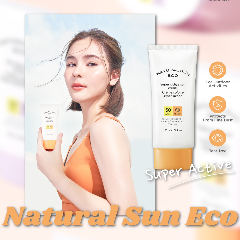 THE FACE SHOP Natural Sun Eco Super Active Sun Cream 50ml