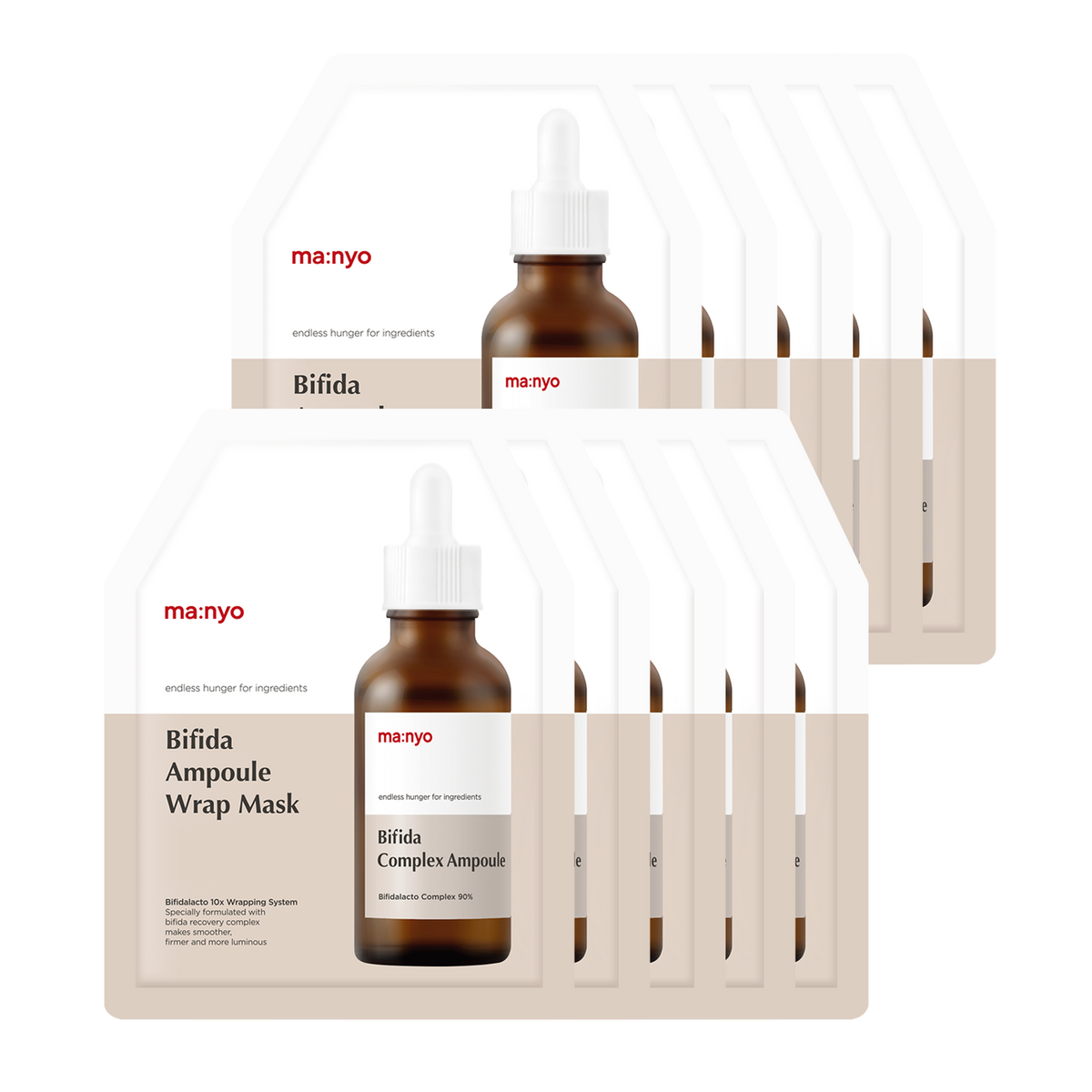 ma:nyo Bifida Wrap Mask 30g x 10ea