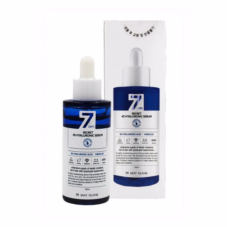 MAY ISLAND 7 Days Secret 4D Hyaluronic Serum 50ml