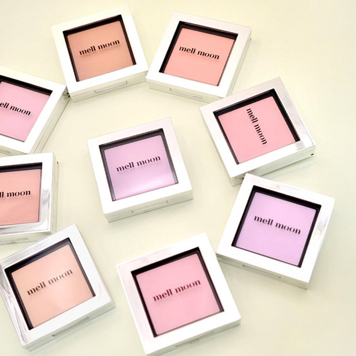 mell moon Pure Blurring Blush 5.2g 6 Colors