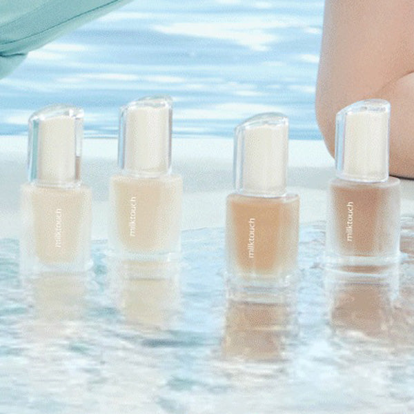 milk touch Dewy Glass Skin Foundation SPF30 PA++ 30ml 4 Colors