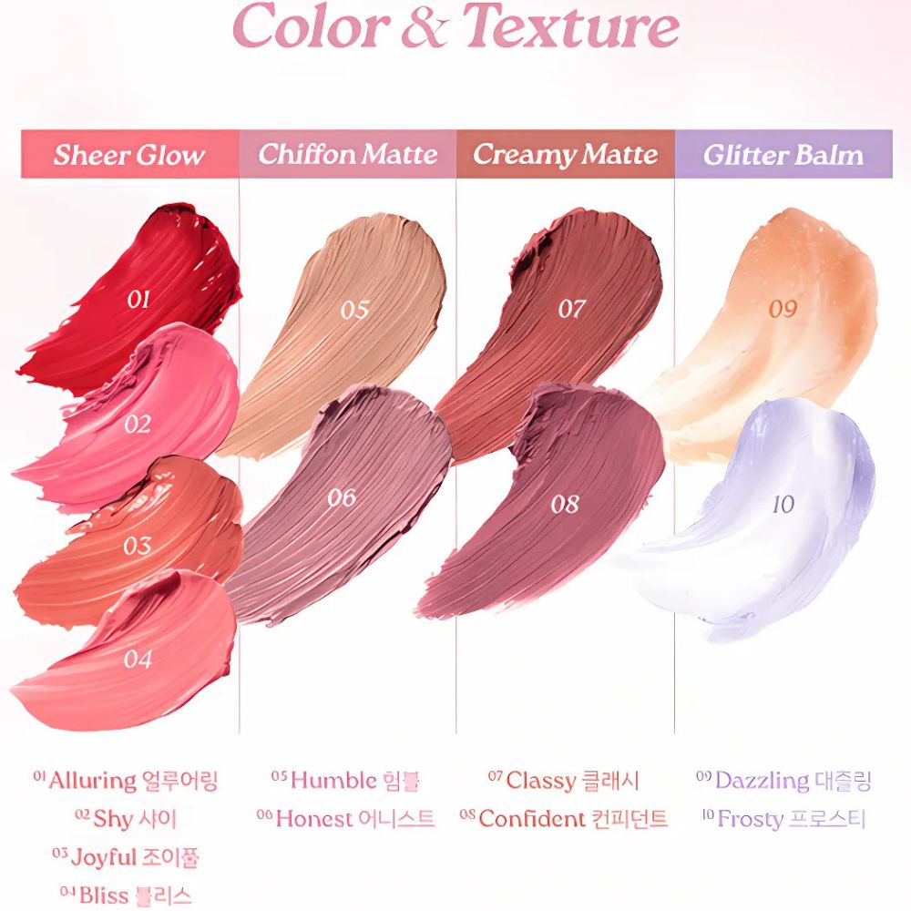 moonshot Melting Mood Lip & Cheek (10 colors to choose)