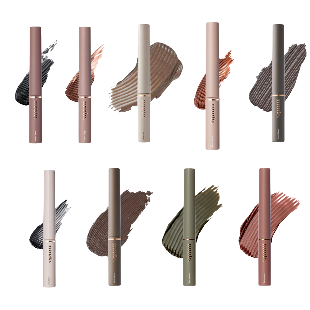 mude. Inspire Skinny Curling Mascara / Muti Fixer Mascara 3ml