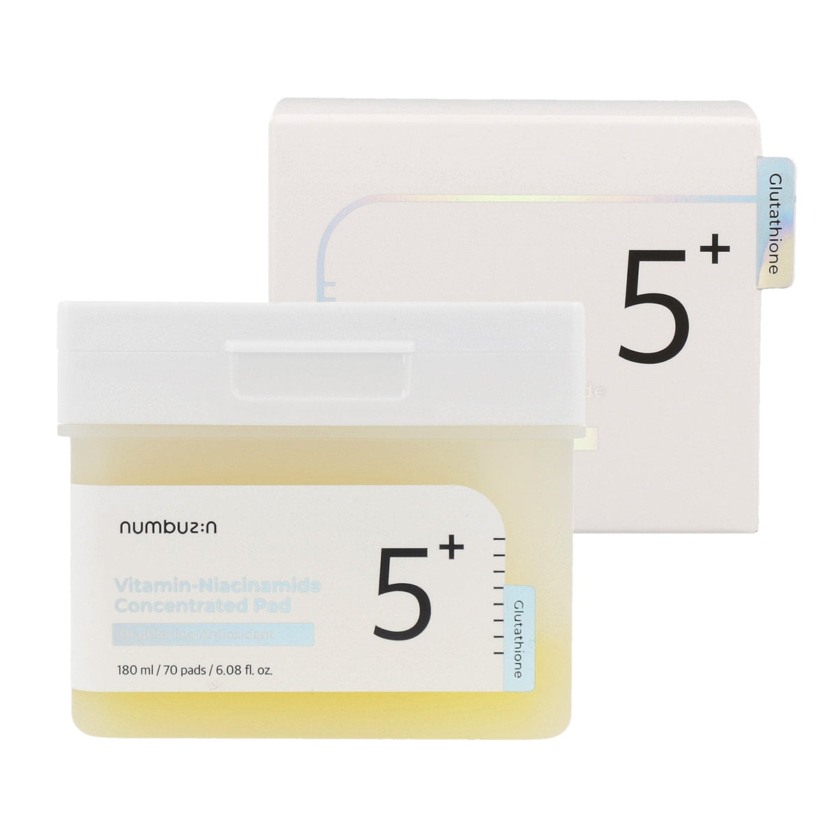 [Expiration imminen] numbuzin No.5 Vitamin-Niacinamide Concentrated Pad 180ml (70 Pads)