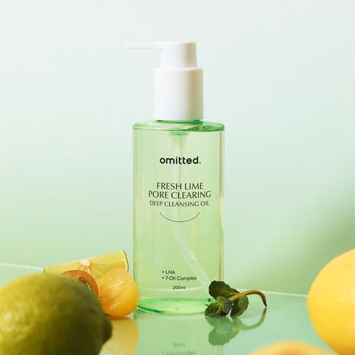 omitted Fresh Lime Pore Clearing Deep Cleansing Oil 200ml