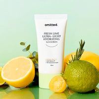 omitted Fresh Lime Ultra-Light Hydrating Sunscreen 50ml
