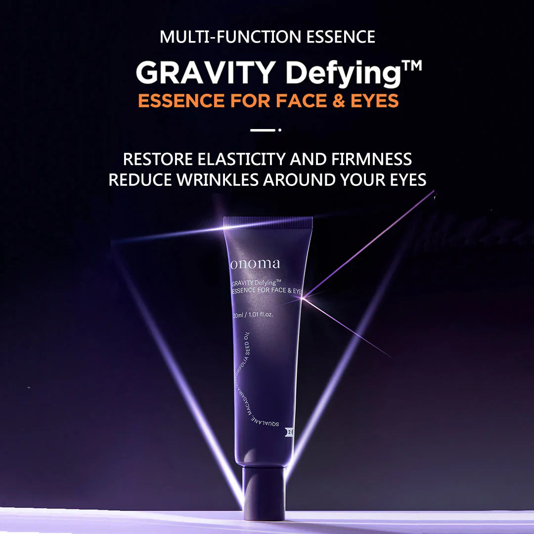 onoma Gravity Defying Essence for Face and Eyes 30ml