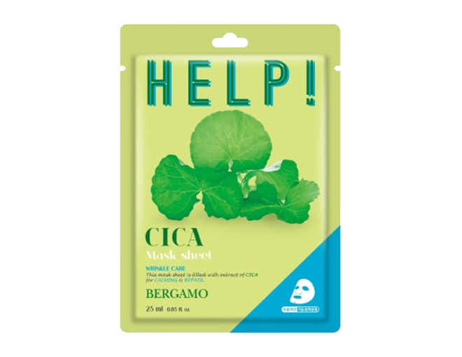 Bergamo Help! Mask Pack Cica 25ml *10ea