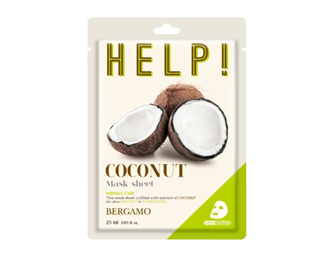 Bergamo Help! Mask Pack Coconut 25ml *10ea