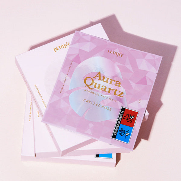 PETITFEE Aura Quartz Hydrogel Face Mask Crystal Rose 30g 5ea
