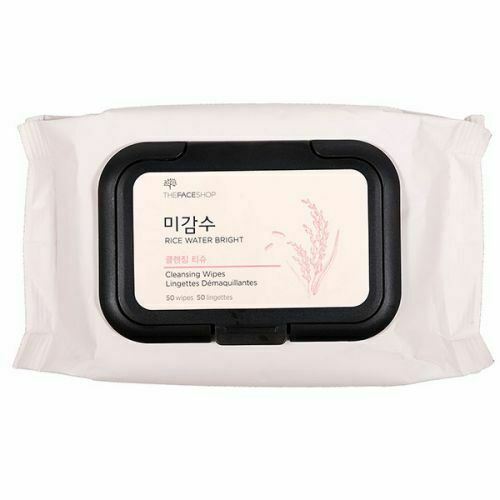 THE FACE SHOP Rice Water Bright Cleansing Tissue 50ea