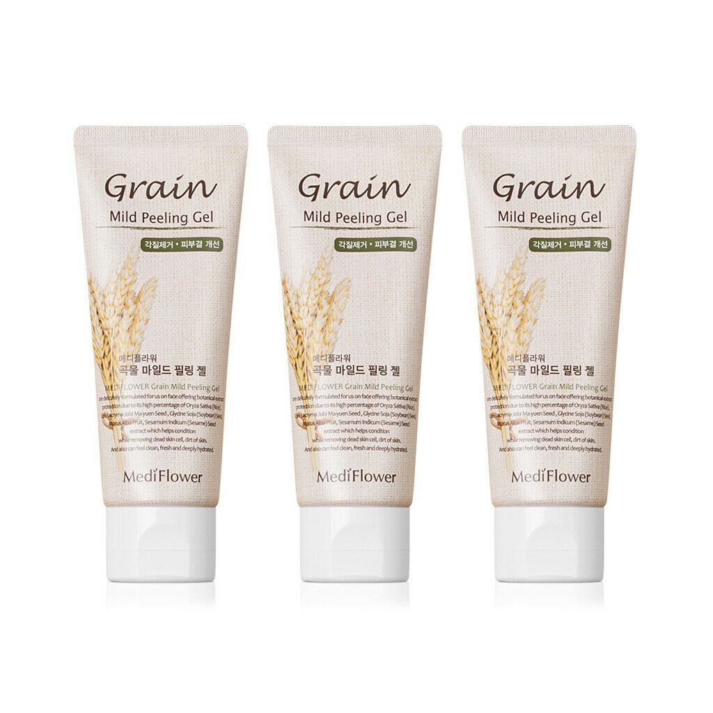 MediFlower Hypo-allergenic Grain Mild Peeling Gel 100ml 3 EA