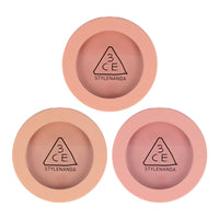 3CE Mood Recipe Face Blush (Nude Peach, Mono Pink, Rose Beige) 5.5g - Dodoskin