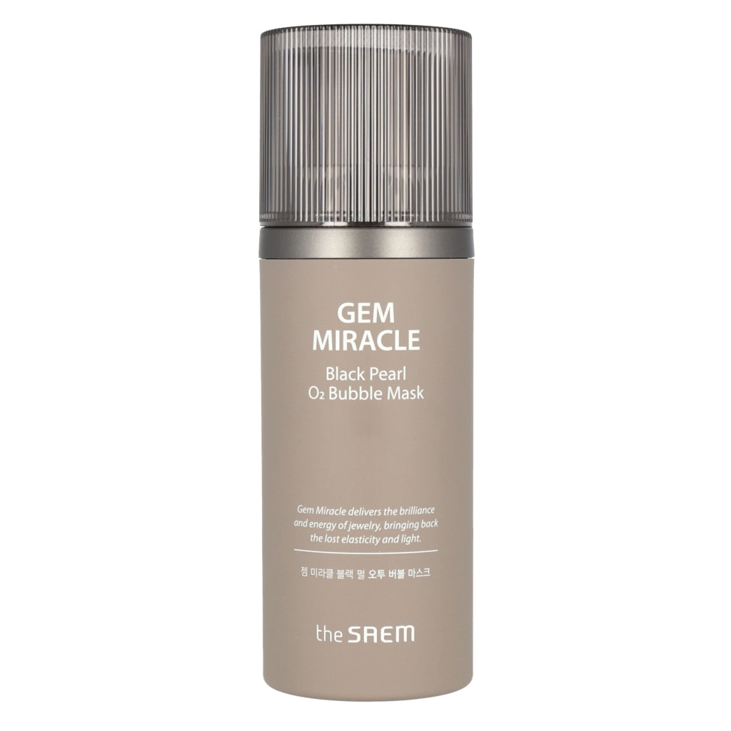 the SAEM Gem Miracle Black Pearl O2 Bubble Mask 105g