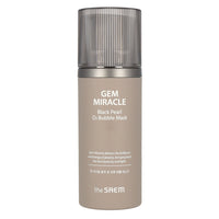 the SAEM Gem Miracle Black Pearl O2 Bubble Mask 105g - Dodoskin