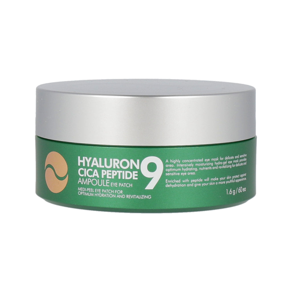 [Expiration imminen] MEDI-PEEL Hyaluron Cica Peptide 9 Ampoule Eye Patch 1.6g x 60 Pads