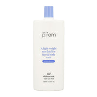 Buy Korean Makep:rem UV Defense Me Daily Sun Fuild SPF50+ PA++++ 150ml online at best price, Just Get it Now