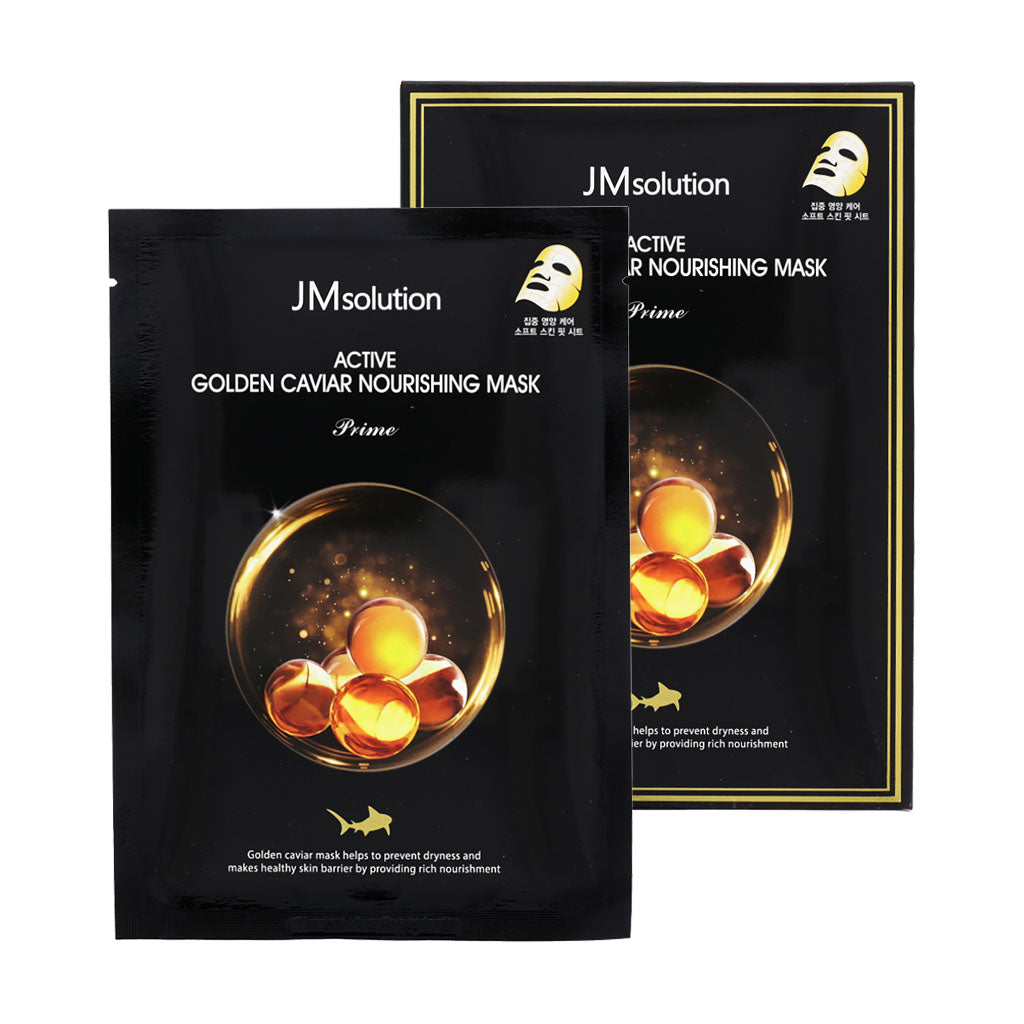 JM Solution Active Golden Caviar Nourishing Mask Prime 10ea