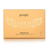 PETITFEE Gold Neck Pack (5pcs)