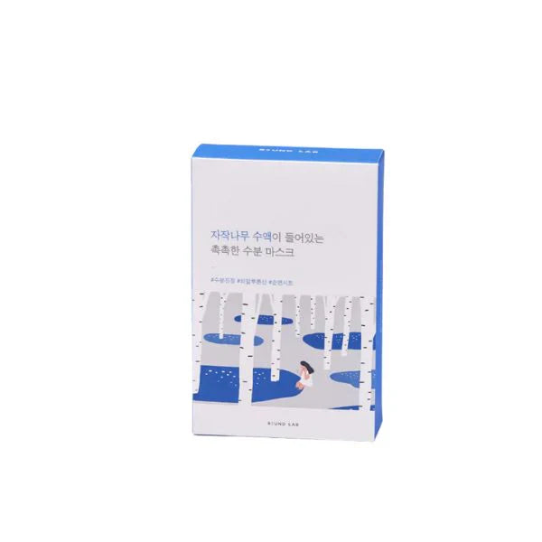 ROUND LAB Brich Juice Moisturizing Mask 10ea