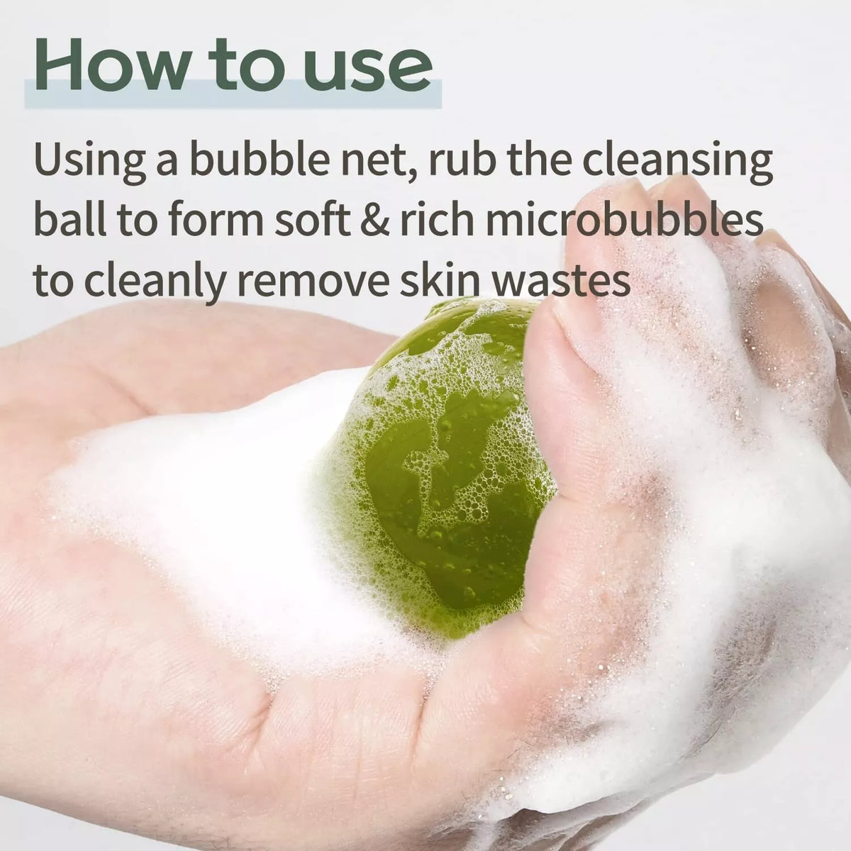 Ongredients Jeju Green Tea Cleansing Ball 110g