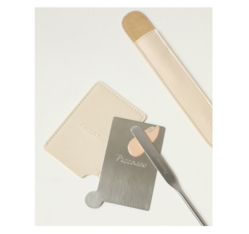 PICCASSOXHAMKYUNGSIK Makeup Spatula Special SET (+Mini Mixing Palette)