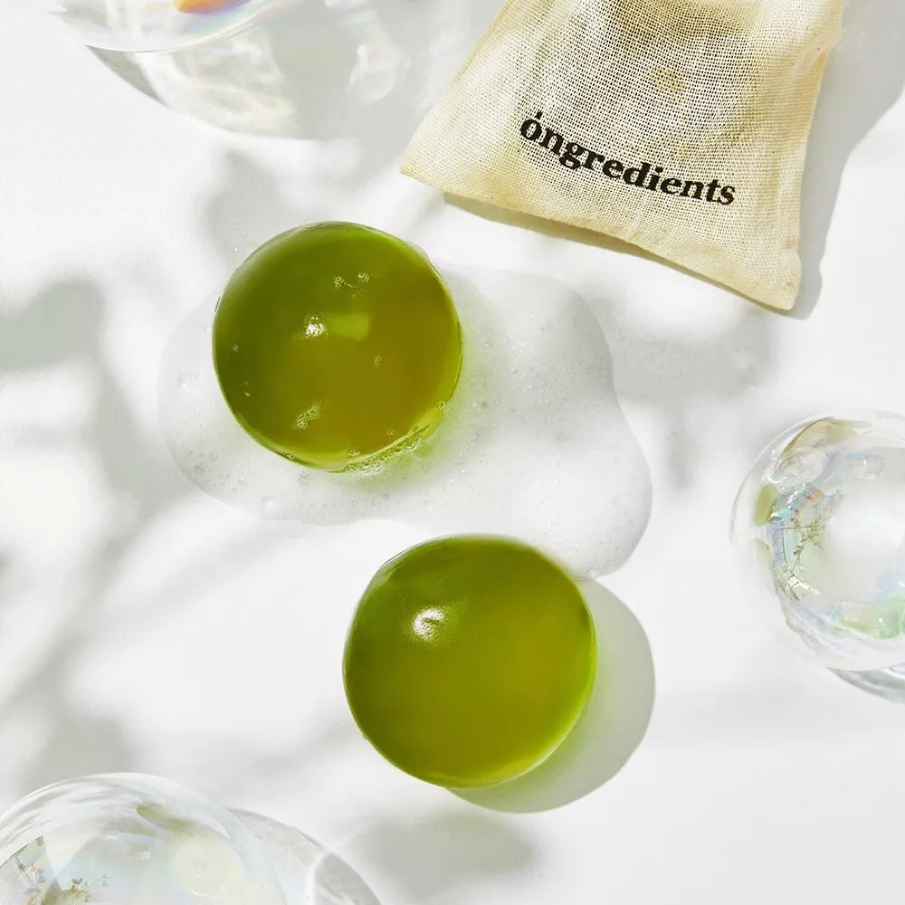 Ongredients Jeju Green Tea Cleansing Ball 110g