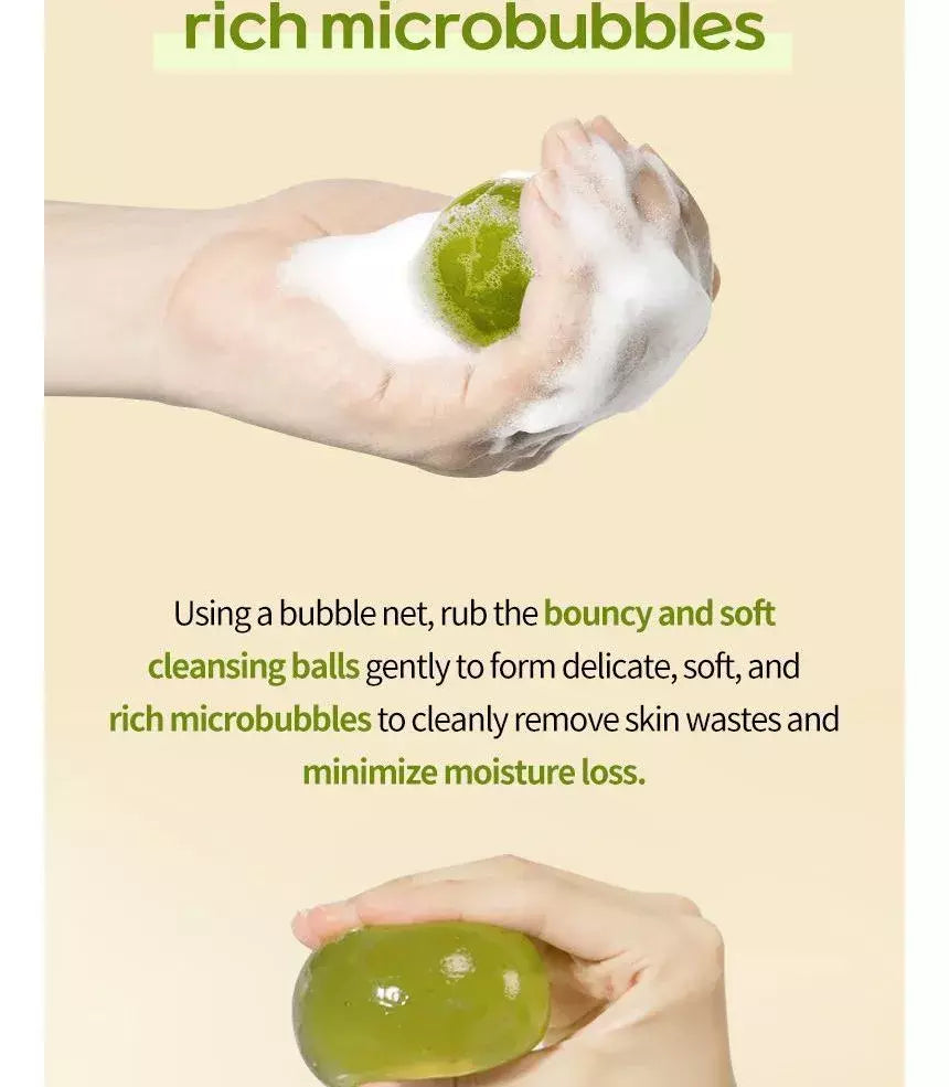 Ongredients Jeju Green Tea Cleansing Ball 110g