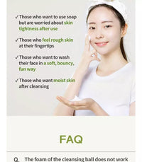 Ongredients Jeju Green Tea Cleansing Ball 110g